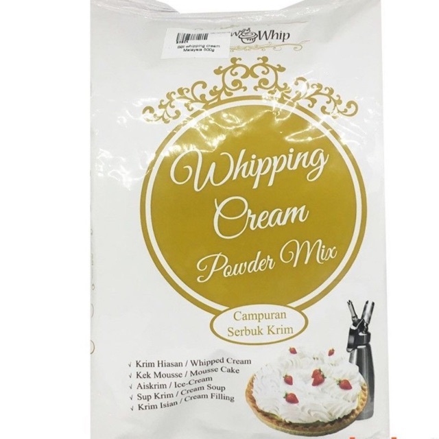 Bột WHIPPING CREAM 500gr
