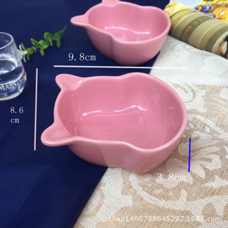 Bát sứ ăn dặm tập ăn hình con gà, con vịt con cho bé.