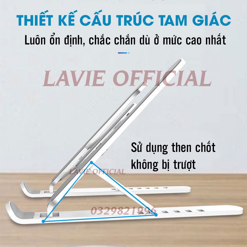 Giá Đỡ Laptop ABS Gấp Gọn Nhỏ Gọn Dễ Mang Theo, Giá Đỡ Laptop Hỗ Trợ Tản Nhiệt Điều Chỉnh Độ Cao Laptop Gấp Gọn, Bỏ Túi