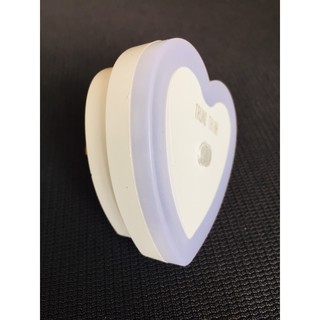 Đèn ngủ cảm ứng hình trái tim trắng - PTV
