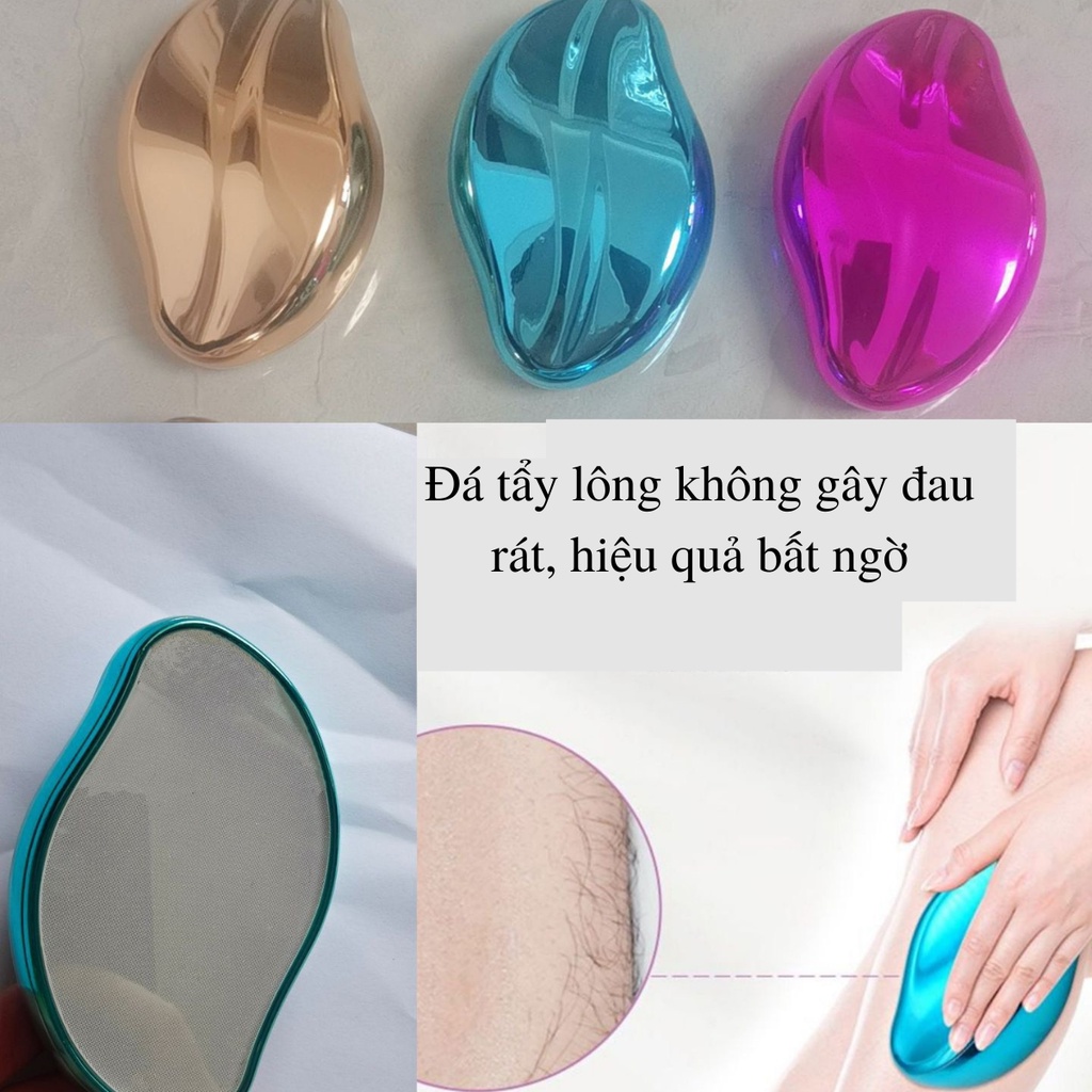 Đá Tẩy Lông Không Gây Đau Rát Bằng Sợi NanNo Dùng Cho Tẩy Lông Tay,Chân Body Dùng Được Cho Cả Nam Và Nữ An Toàn