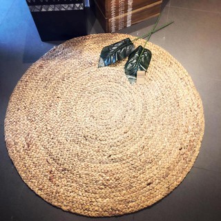 Thảm lót sàn lục bình đan đơn giản , làm phụ kiện chụp ảnh , trang trí homestay (nhiều size)