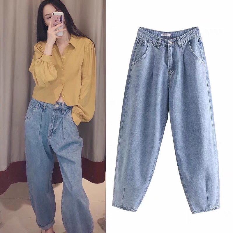 Quần slouchy zara nhiều màu