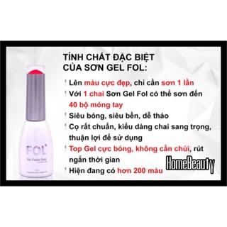 SƠN GEL FOL (chọn số lượng- màu thì nhắn với shop)