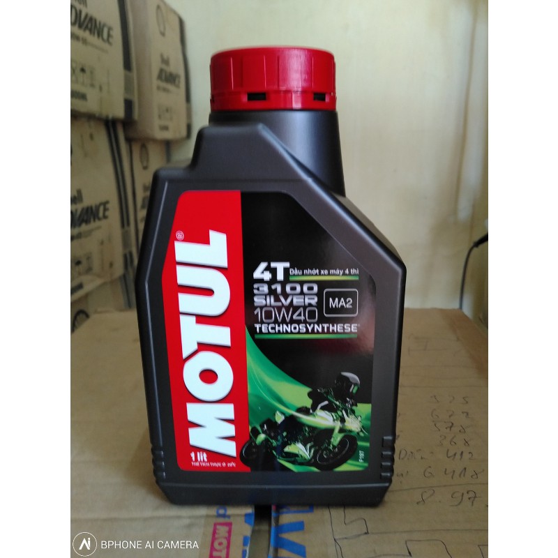 Dầu nhớt xe máy Motul 3100 Silver 10w40 (1L)