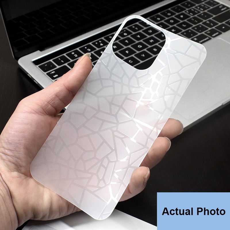 Trong Suốt Giảm Decal Da Cho Samsung Galaxy S23 S22 S24 Ultra Plus Mặt Sau Phim Bảo Vệ Màn Hình PVC Bọc Siêu Mỏng Miếng Dán