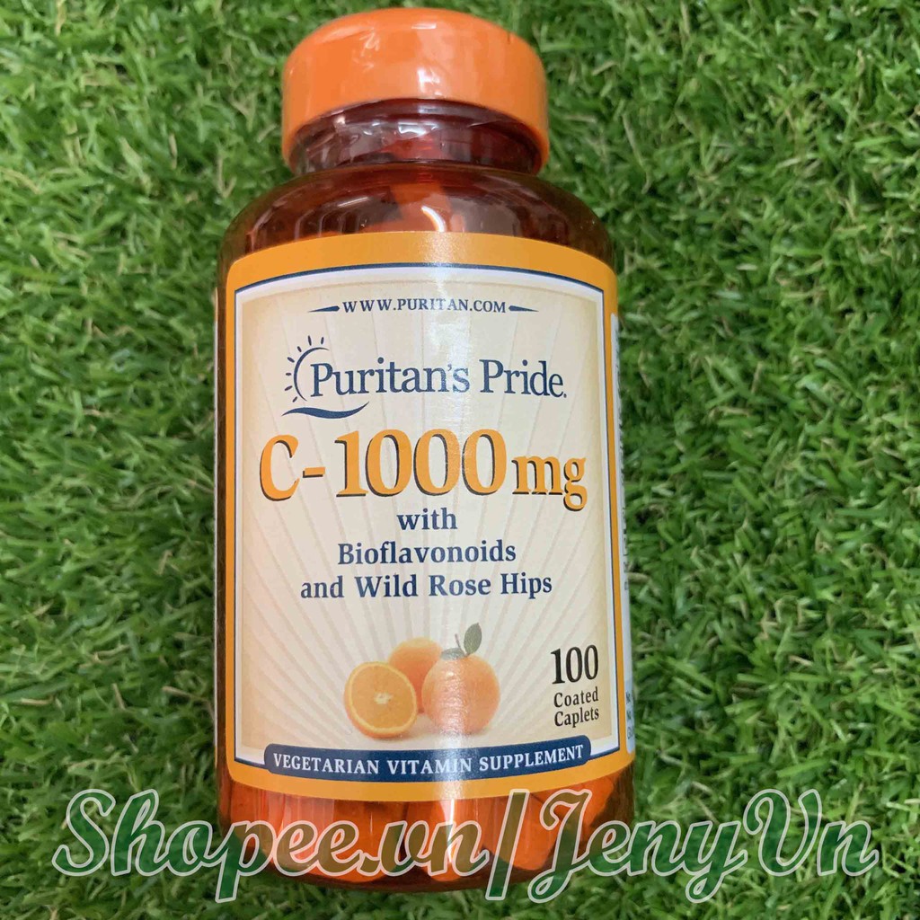 Viên Uống Vitamin C 100v- 1000mg Puritan's Pride