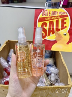 (Auth - Đủ mùi) Xịt body Bath & Body Works mini 88ml