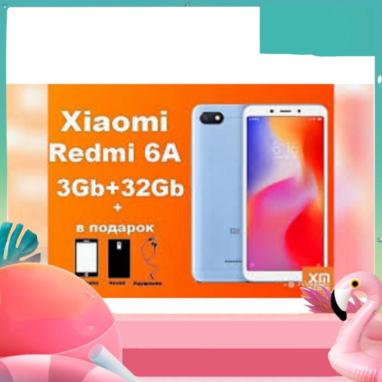 GIÁ TỐT điện thoại Xiaomi Redmi 6a 2sim ram 3G rom 32G mới Chính hãng, Có sẵn Tiếng Việt GIÁ TỐT