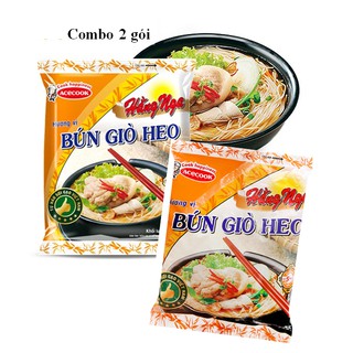 COMBO 2 GÓI BÚN HẰNG NGA GIÒ HEO 75G