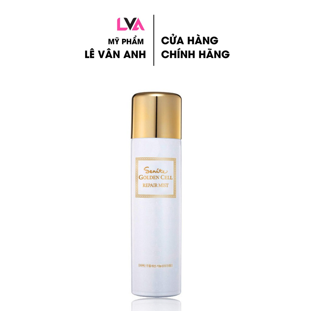 Xịt khoáng sáng da Senite Golden Cell Repair Mist 120ml