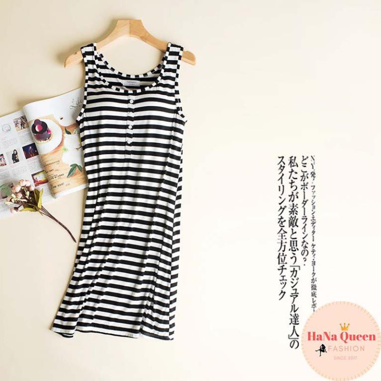 [Sẵn Hàng] Váy ngủ ba lỗ sát nách có đệm ngực chất siêu đẹp (Video cận chất) | BigBuy360 - bigbuy360.vn