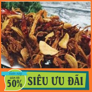 Khô heo cháy tỏi 500gram