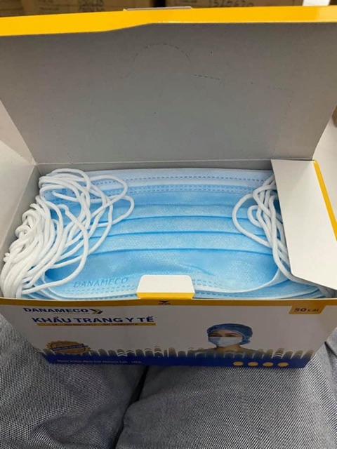 Khẩu trang y tế 3 lớp #Danameco