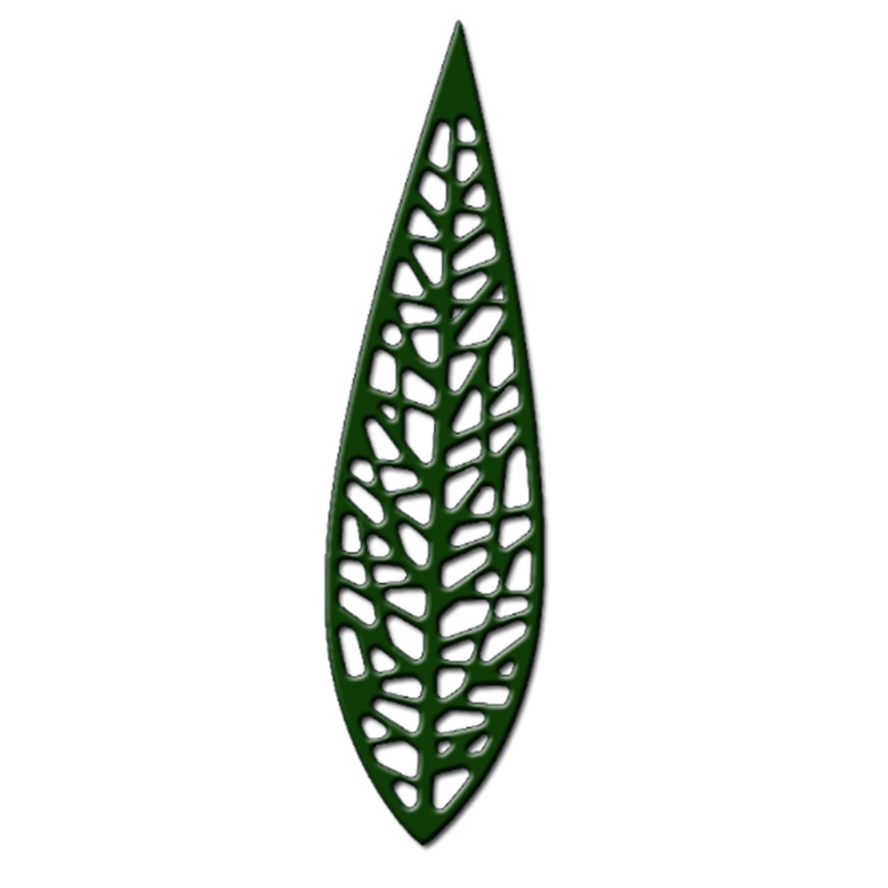 Khuôn Cắt Giấy Làm Từ Kim Loại Hình Lá Trang Trí Scrapbook
