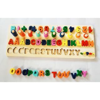 Bảng Tiếng Việt Cột Tính Và Số Đếm Montessori