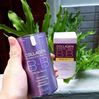 Kem nền BB colagen, kem nền cellio Hàn quốc