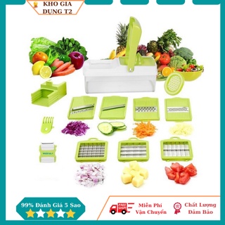 Bộ dụng cụ cắt gọt rau củ quả 10 món Nicer Dicer Plus