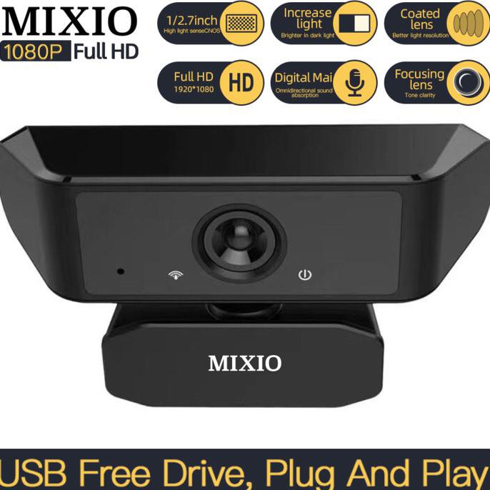 Webcam Xvf-758 Mixio Z1 1080P Full Hd Với Micro 1080P