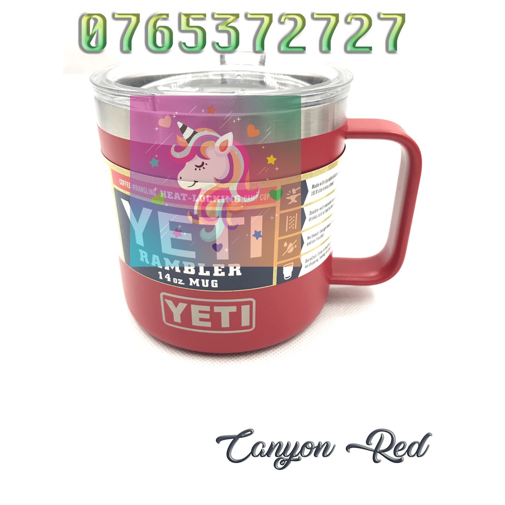 Ly giữ nhiệt Yeti Mug xuất dư 14 Oz - 420 ml