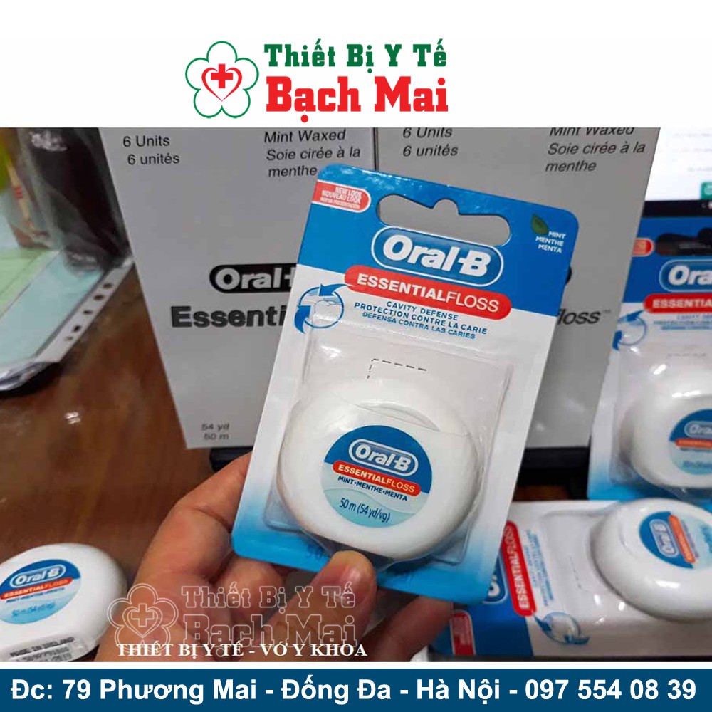 Chỉ Nha Khoa Oral-B Essential Floss Nhập Mỹ