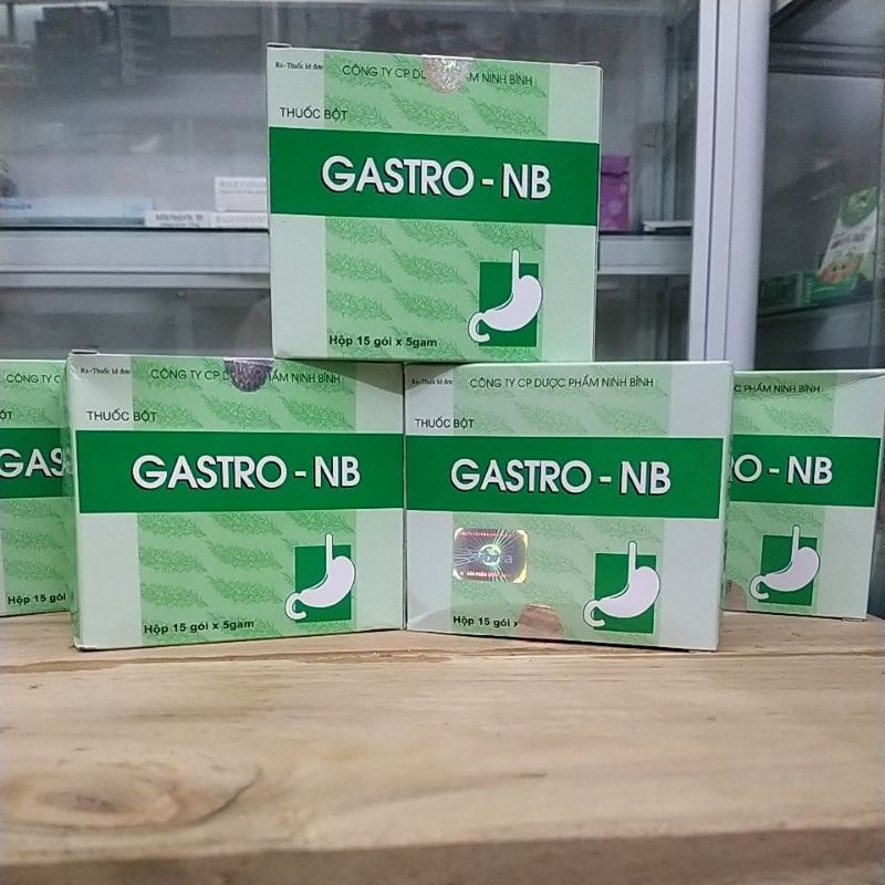 Gastro NB hộp 15 gói Ninh Bình bột dạ dày