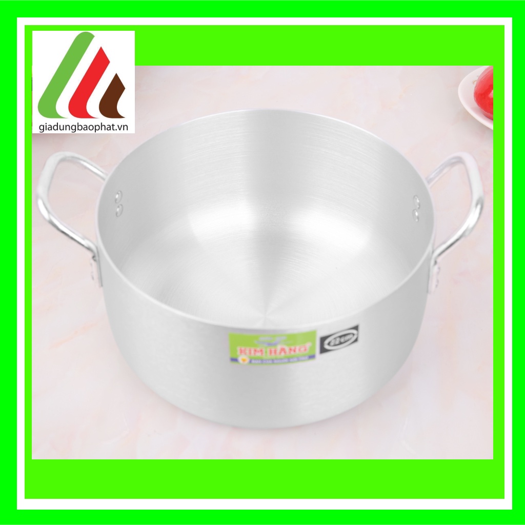 Nồi nhôm kiểu Nhật Kim Hằng 16 18 20 22 24 26 28 30 Chính hãng