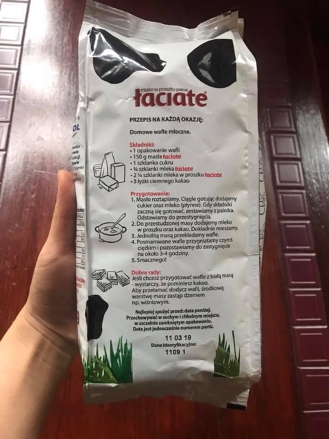 Sữa tươi dạng bột Laciate 500g