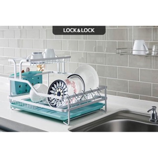 Kệ úp bát 2 tầng Lock&lock