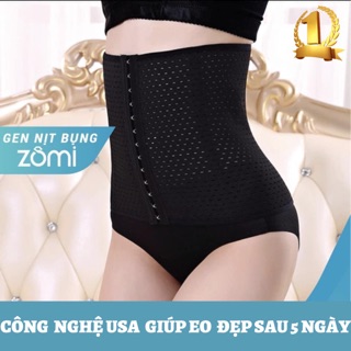 Nịch bụng Zomi♥️Tiêu chuẩn USA ♥️Co giản tốt, k đau k khó chịu ♥️Định hình chuẩn