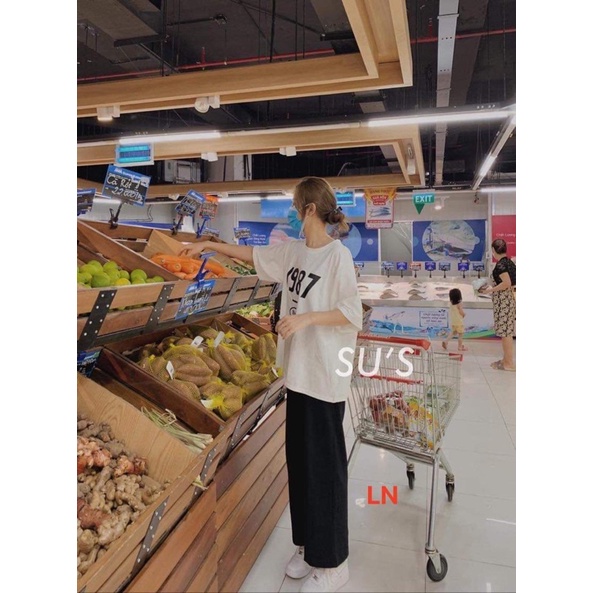 Sét áo 1987 +quần ống rộng LN11