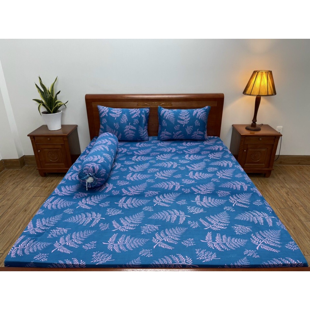 Ga thun lạnh Hàn Quốc  2mx2m2 [ Giá Xưởng] KHÔNG ÁO GỐI với size nệm 5-20cm | BigBuy360 - bigbuy360.vn