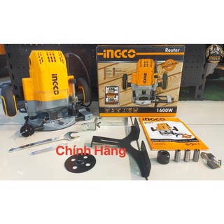 INGCO Máy phay gỗ 1600W RT160028  (Cam kết Chính Hãng 100%)