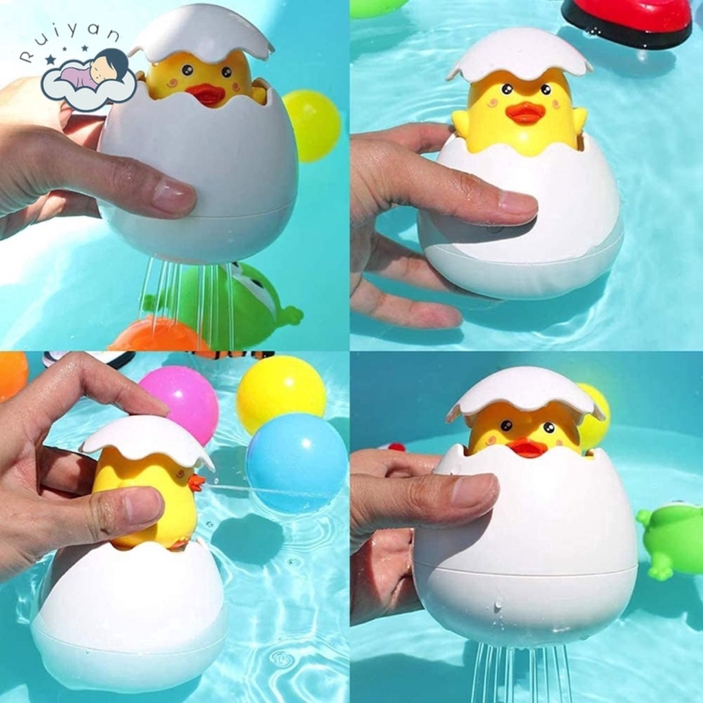 Đồ chơi trứng vịt thả chậu, bồn tắm, đồ chơi nhà tắm mẫu mã đa dạng