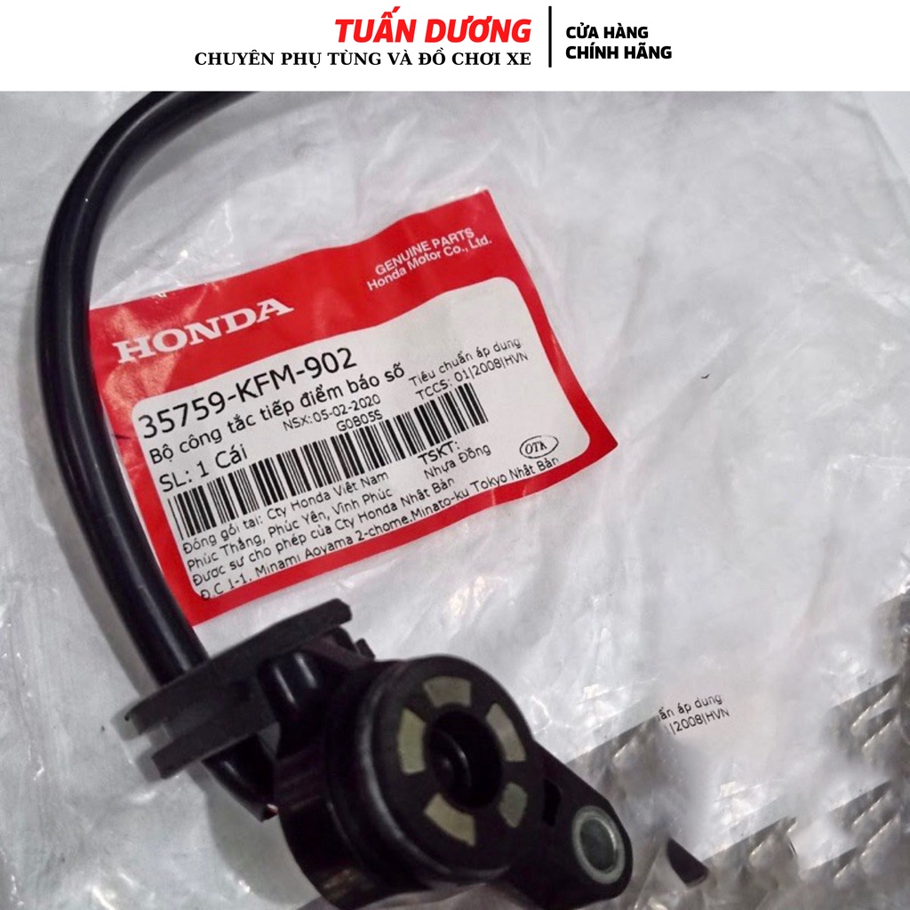 Bộ công tắc tiếp điểm báo số wave anpha/ wave nhỏ , wave zx các đời 2000-2005 [ CHÍNH HÃNG ]
