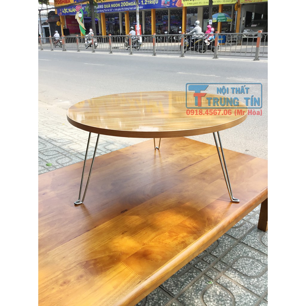 bàn xếp, tròn 60*60*30 cm và thảm | BigBuy360 - bigbuy360.vn