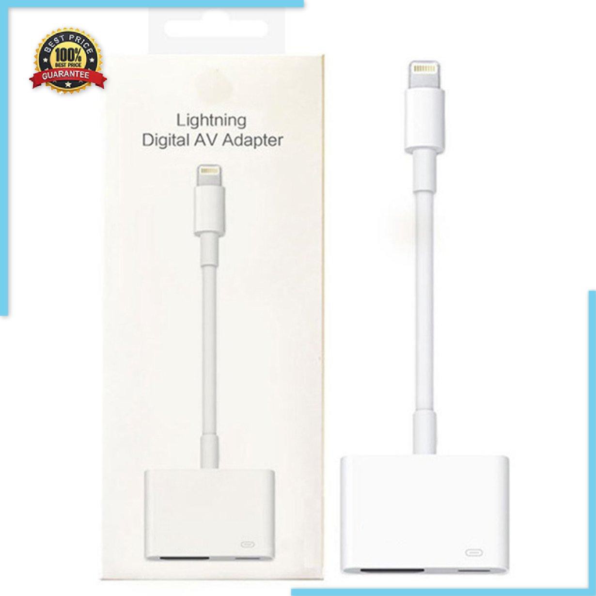 Dây Cáp Chuyển Đổi Kỹ Thuật Số Av Sang Hdmi Cho Iphone Ipad | BigBuy360 - bigbuy360.vn