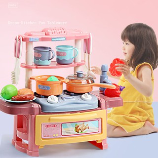 Bộ đồ chơi nhà bếp nấu ăn bằng nhựa N005B mới nhất 2020