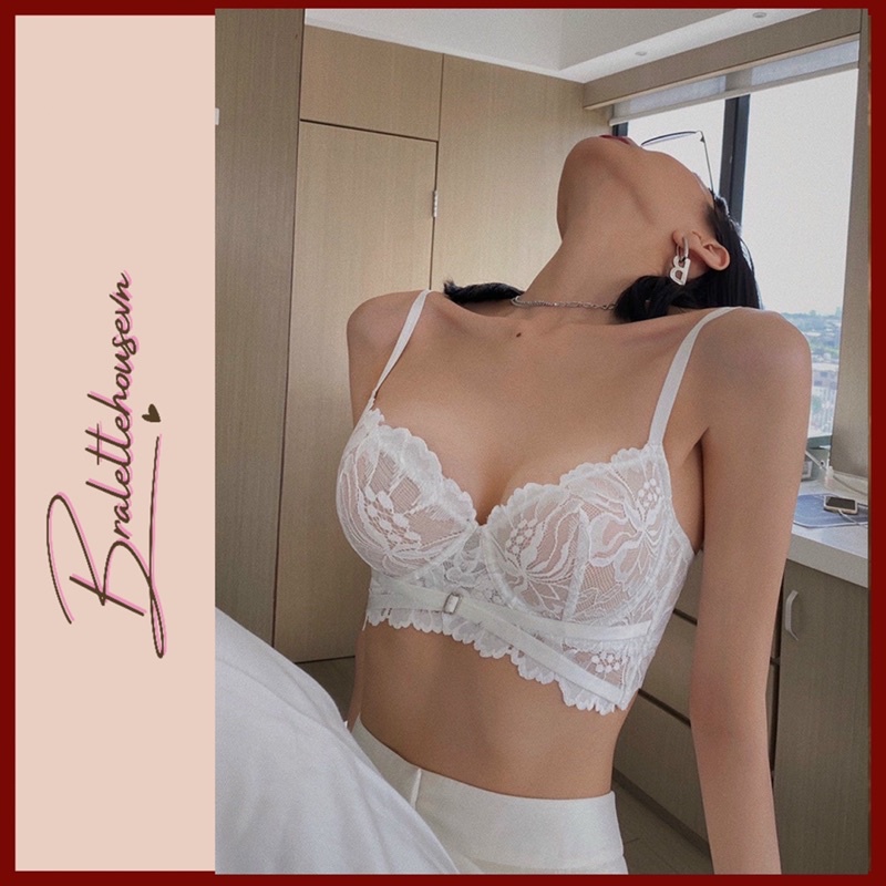 Set áo lót nữ ren có gọng không mút cao cấp Mandy Set S1163 Bralettehousevn | BigBuy360 - bigbuy360.vn
