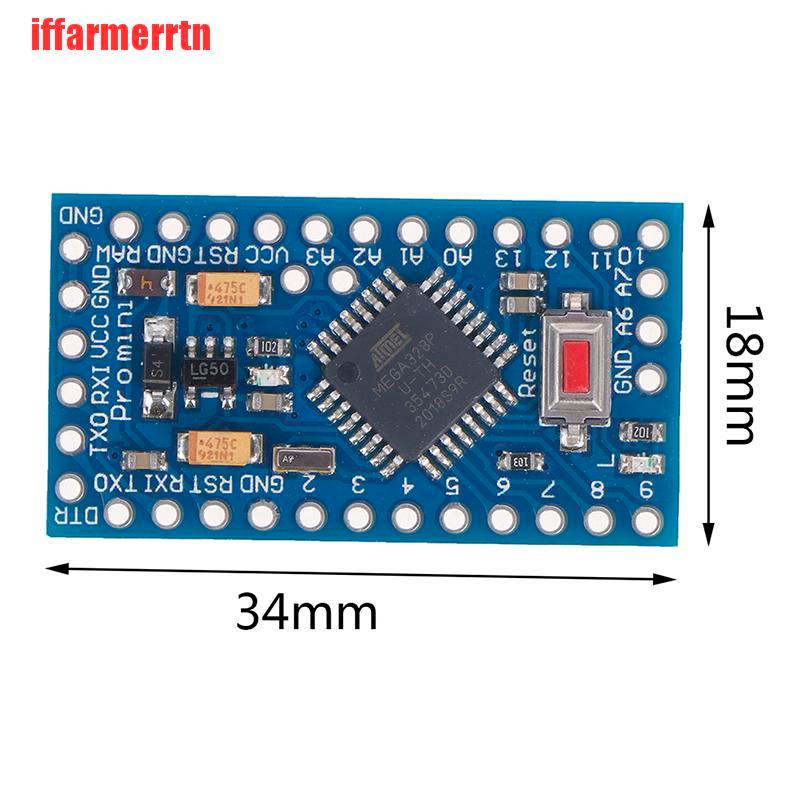 {iffarmerrtn}Pro Mini ATMEGA328P 328 Mini ATMEGA328 5V 16MHz for arduino Nano Control Board YRS