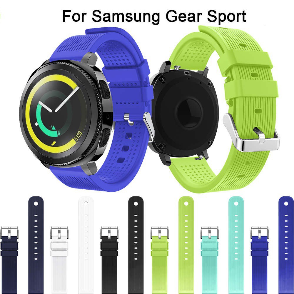 Dây đeo silicon thể thao cho đồng hồ thông minh Samsung Gear Sport / Gear S2 Classic r732 20mm