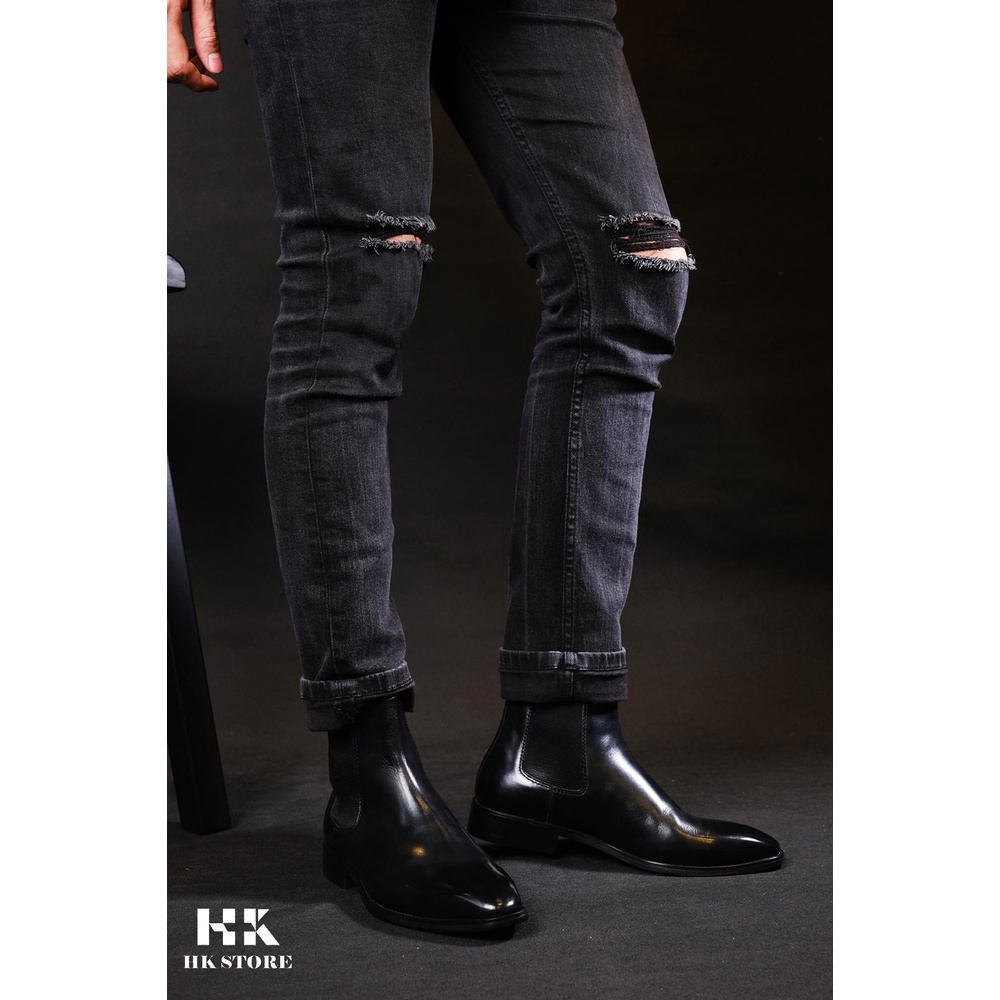 GIÀY CHELSEA BOOTS chính hãng [ BẢO HÀNH 12 THÁNG ] ❤️ HK.STORE ❤️ Hàng cao cấp da bò thật 100% hot trend 2021LS | BigBuy360 - bigbuy360.vn