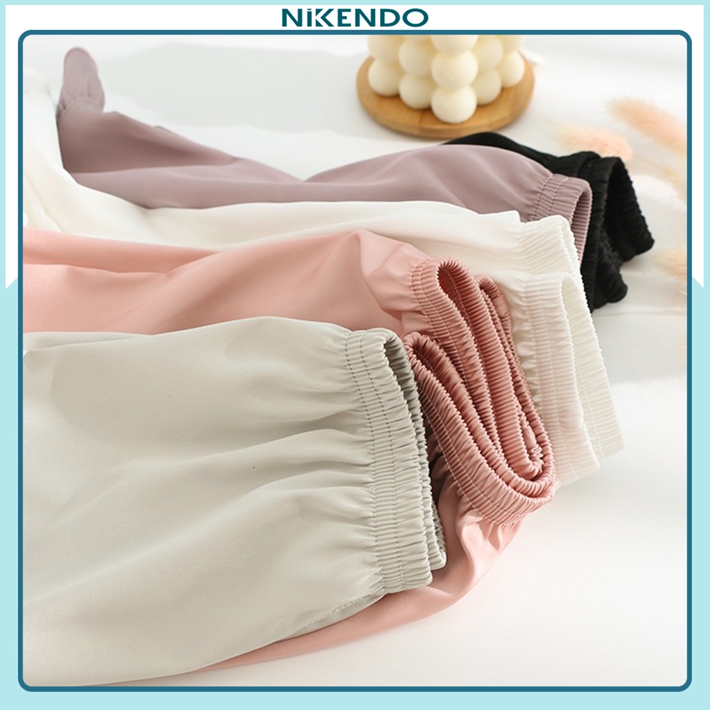 Quần Short Nữ Nikendo Đùi Lụa Satin Gấu Bèo Nhún, Quần Đùi Bánh Bèo QĐ2