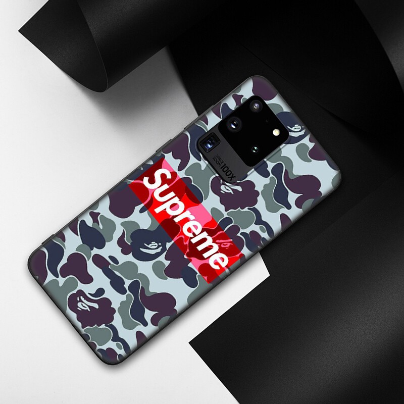 Samsung Galaxy S10 S9 S8 Plus S6 S7 Edge S10+ S9+ S8+ Casing Soft Case 4SF Army camouflage pattern mobile phone case