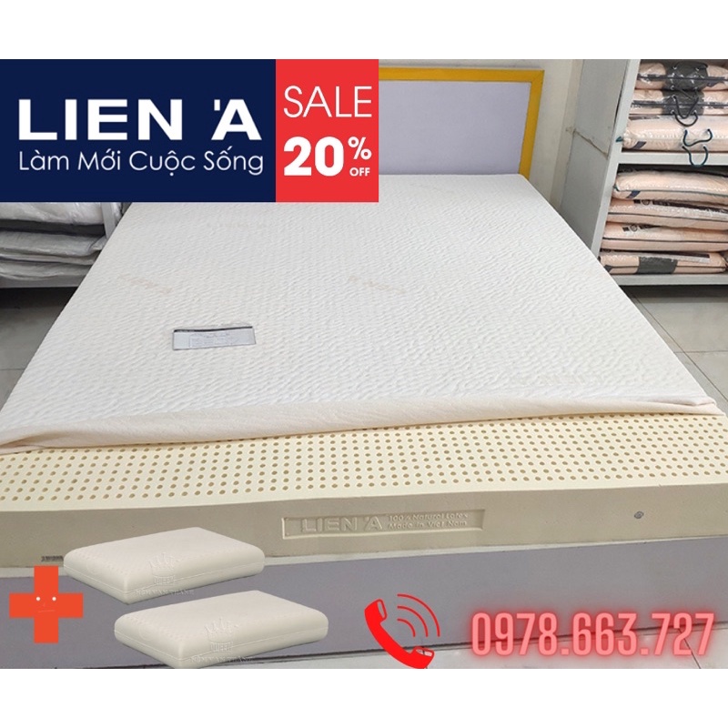NỆM CAO SU THIÊN NHIÊN LIÊN Á 2mx1mx5cm