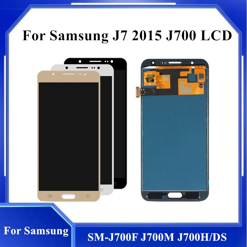 Màn Hình Cảm Ứng LCD 100% Thay Thế Cho Samsung J700 J7 2015
