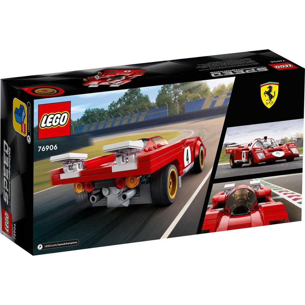 Lego 76906 Speed Champion 2022_Xe đua thể thao 1970 Ferrari 512 M