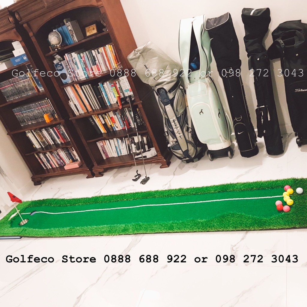 THẢM TẬP PUTTING GOLF - PGM GOLF GREEN WITH WHITE LINE