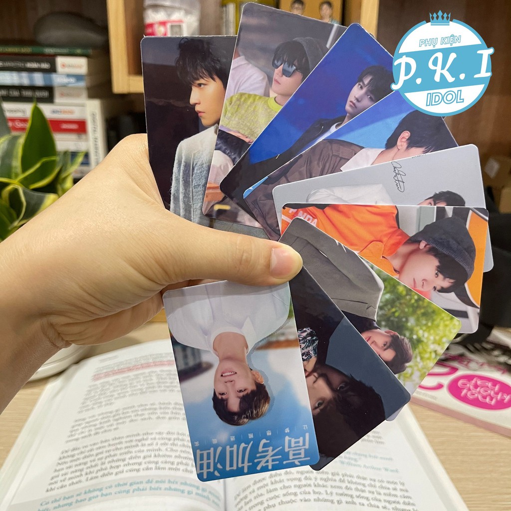 Bộ Card Cứng In Hình Ca Sĩ Vương Tuấn Khải TFBoys Bo Góc Sang Trọng – Quà Tặng CPOP