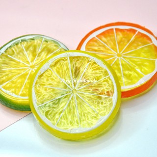 Charm Lát Chanh Trang Trí Slime Màu Ngẫu Nhiên